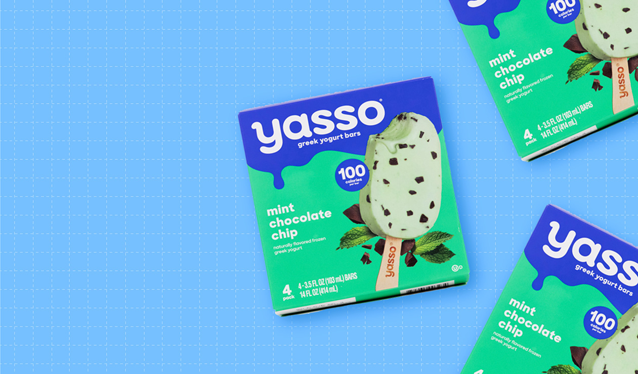 Redesign of the Month Yasso Frozen Novelties